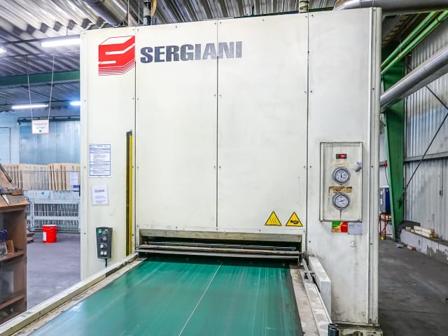sergiani - las 230 plus - linea di pressatura per porte per lavorazione legno