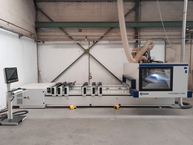 morbidelli - m100 - 5 achs bearbeitungszentrum per lavorazione legno