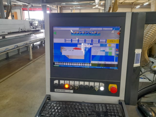 biesse + formetal - stream - single edgebanders with automation per lavorazione legno