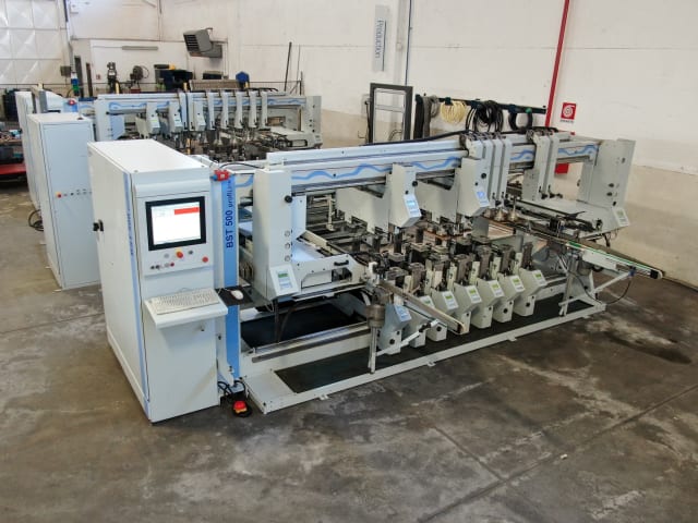 weeke - bst 500 d - drilling line per lavorazione legno