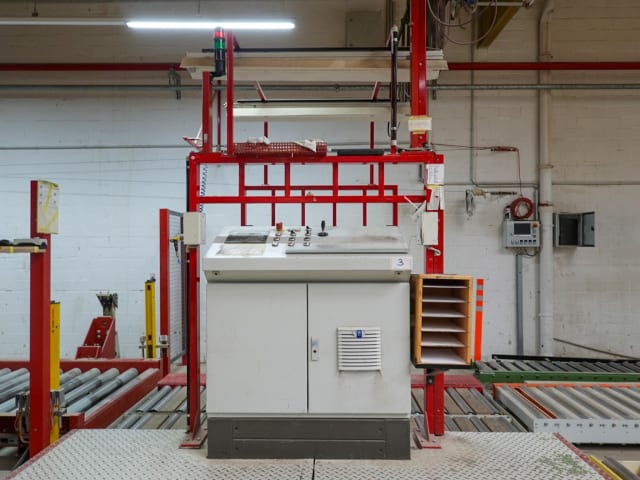 ima + meinert - combima-system/ii 1950-a - squaringedgebanding line per lavorazione legno