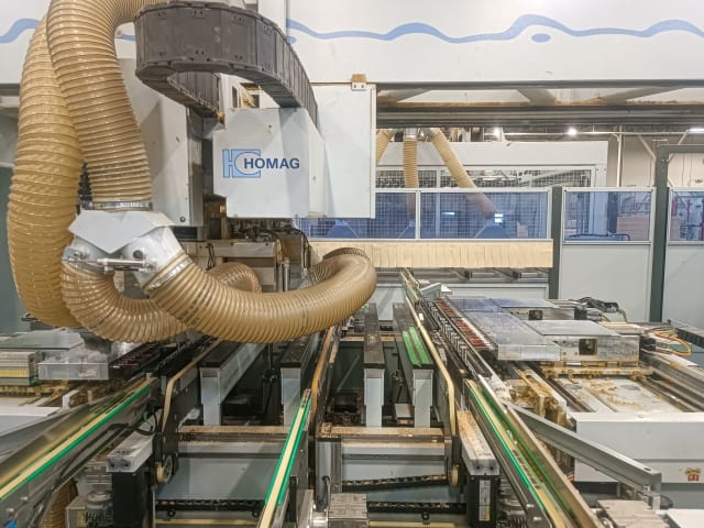 homag - profi bht500 - ligne de percage tourillonage per lavorazione legno