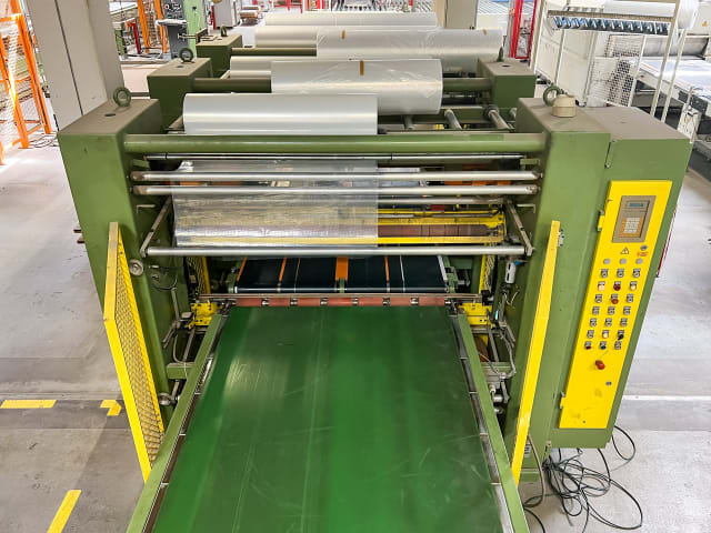 kuper - kfe-tandem 3 1600/450 - línea de embalaje per lavorazione legno